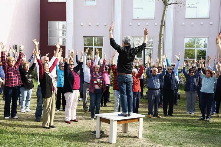 60 Yaş Üstü Bireyler İçin Spor Etkinliği Düzenlendi