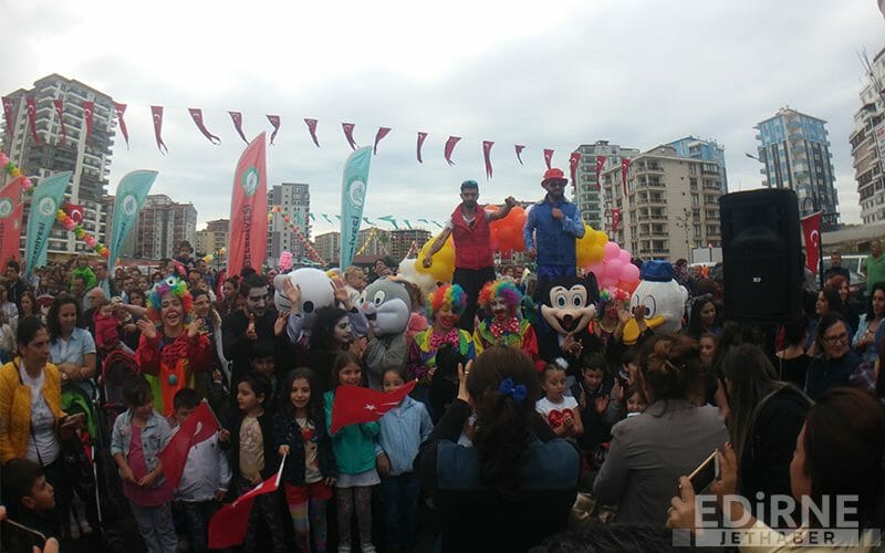 Edirne'de Özgür Çocuklar Parkı Açıldı (Foto Galeri)