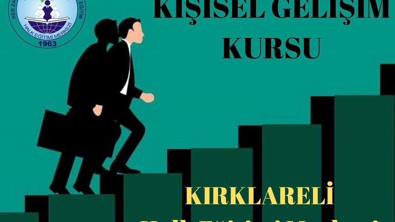 Kırklareli'nde Kişisel Gelişim Kursu Açılacak