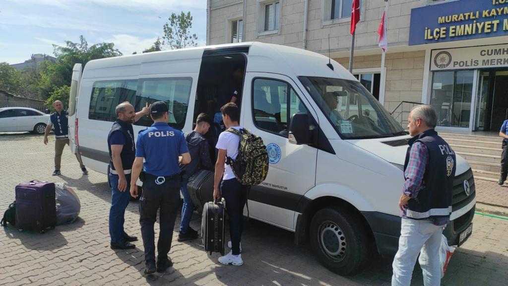 Tekirdağ'da 7 Düzensiz Göçmen Yakalandı