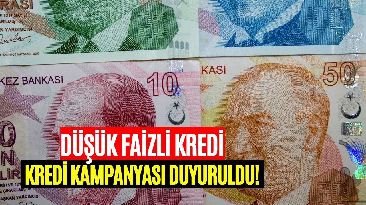 Düşük Faizli Kredi Müjdesi Duyuruldu! Yüzde 0.99 Faizli Kredi Verilecek