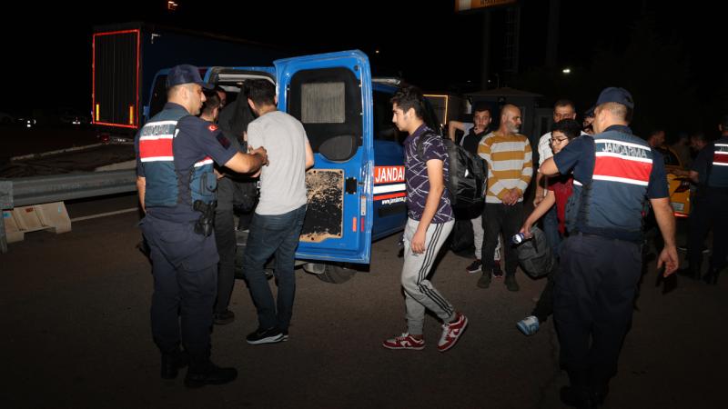 Tekirdağ'da 28 Düzensiz Göçmen Yakalandı