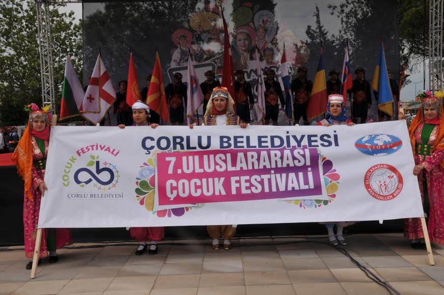 Çorlu'da 7. Çocuk Festivali Başladı