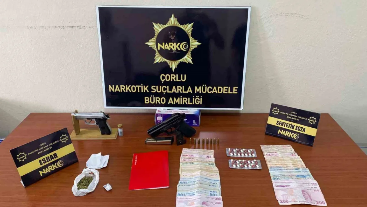 Çorlu'da Uyuşturucu Operasyonu: 10 Gözaltı
