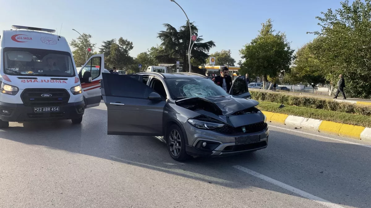 Edirne'de Korkutan Kaza: Yaya Yaşamını Yitirdi