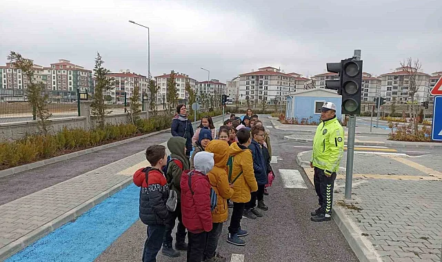 Kırklareli'nde Öğrencilere Trafik Eğitimi Verildi