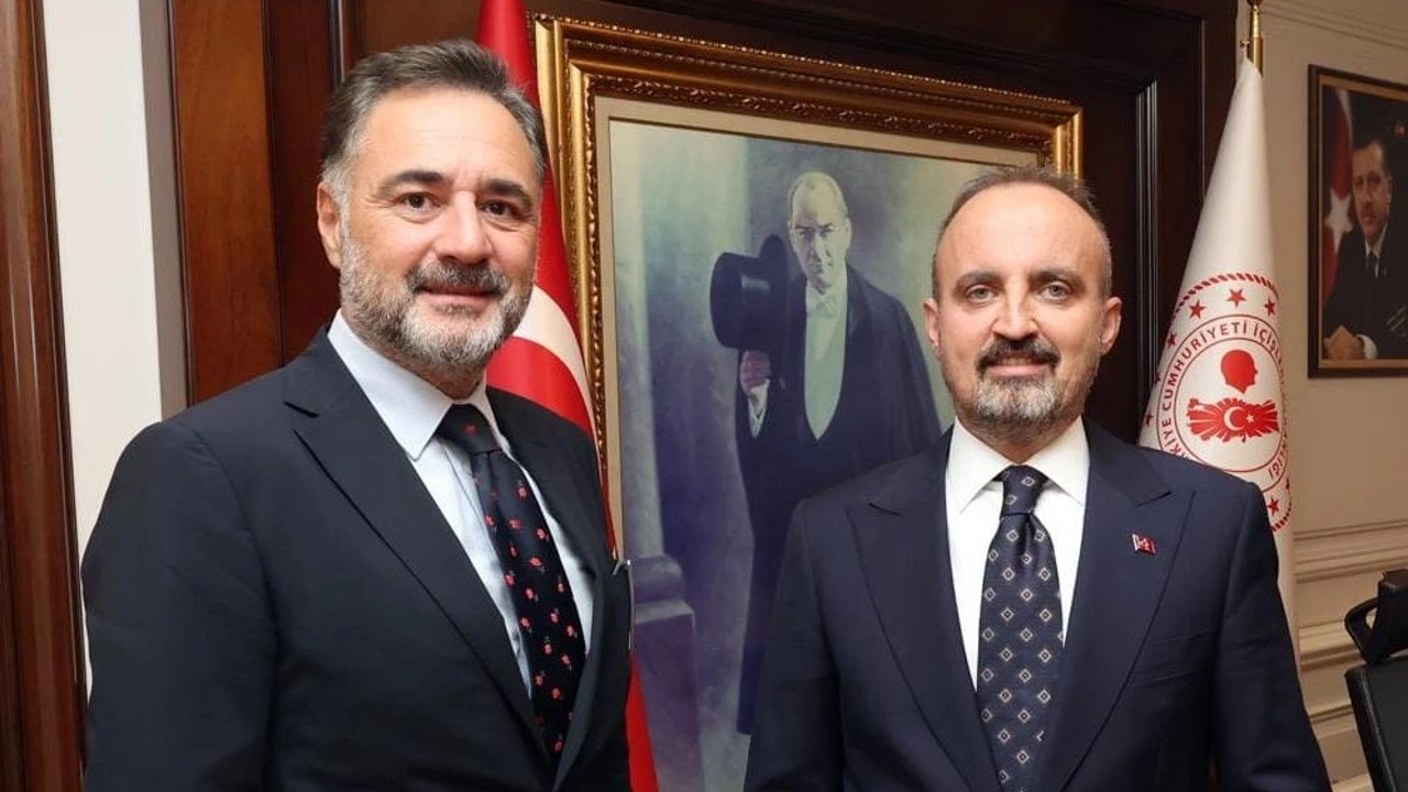 AK Partili Sarıçam'dan Bakan Yardımcısı Turan'a Ziyaret