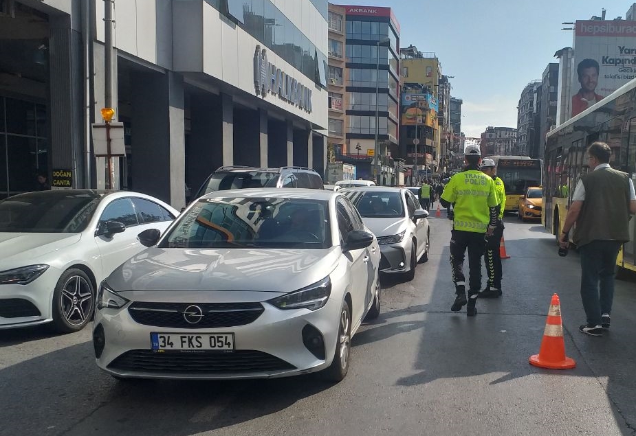 Dron Destekli Yaya Geçidi Denetimi Yapıldı