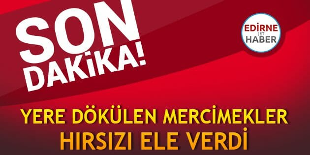 Yere Dökülen Mercimekler Hırsızı Ele Verdi