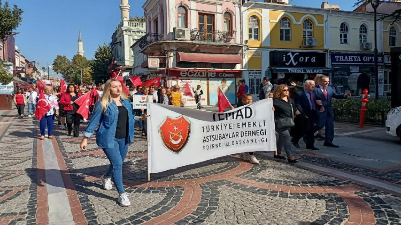 Edirne'de Dünya Astsubaylar Günü Kutlandı