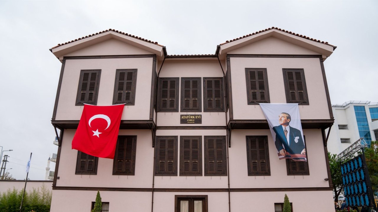 Öğrencilerden Ergene Atatürk Evi'ne Ziyaret