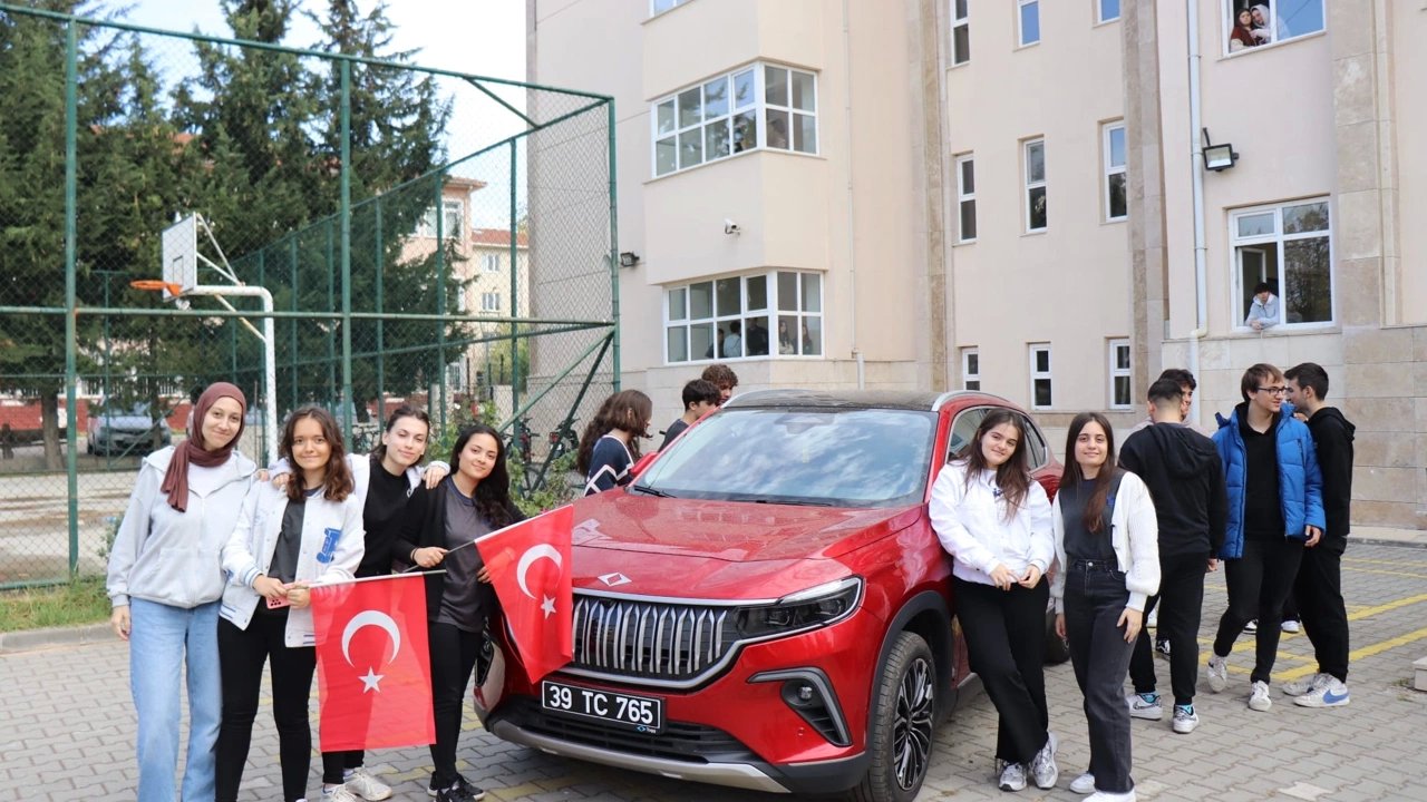 Kırklareli'nde Dezavantajlı Öğrenciler Togg İle Gezdi