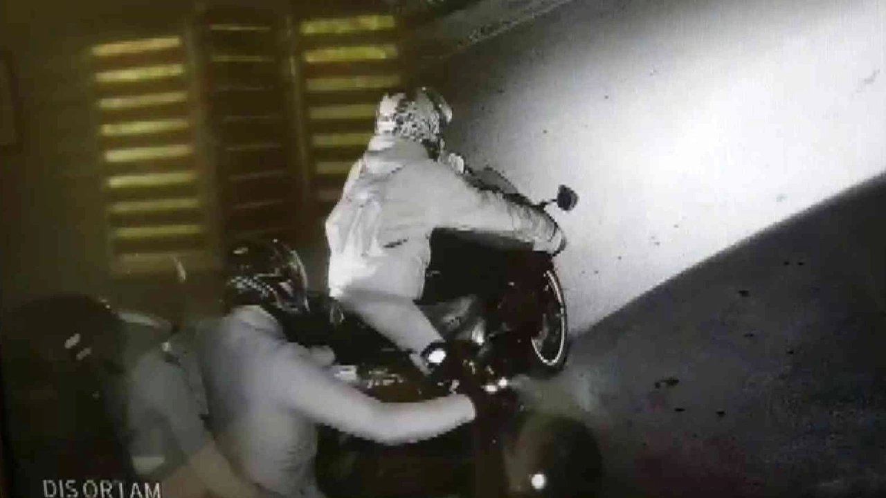 Keşan'da Motosiklet Hırsızlığı Yapıldı