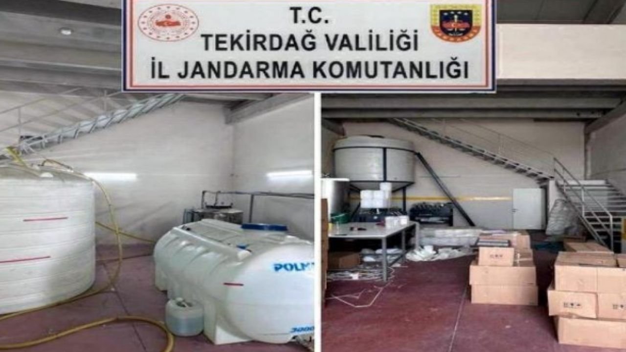 Tekirdağ'da 4 Bin 660 Litre Etil Alkol Ele Geçirildi