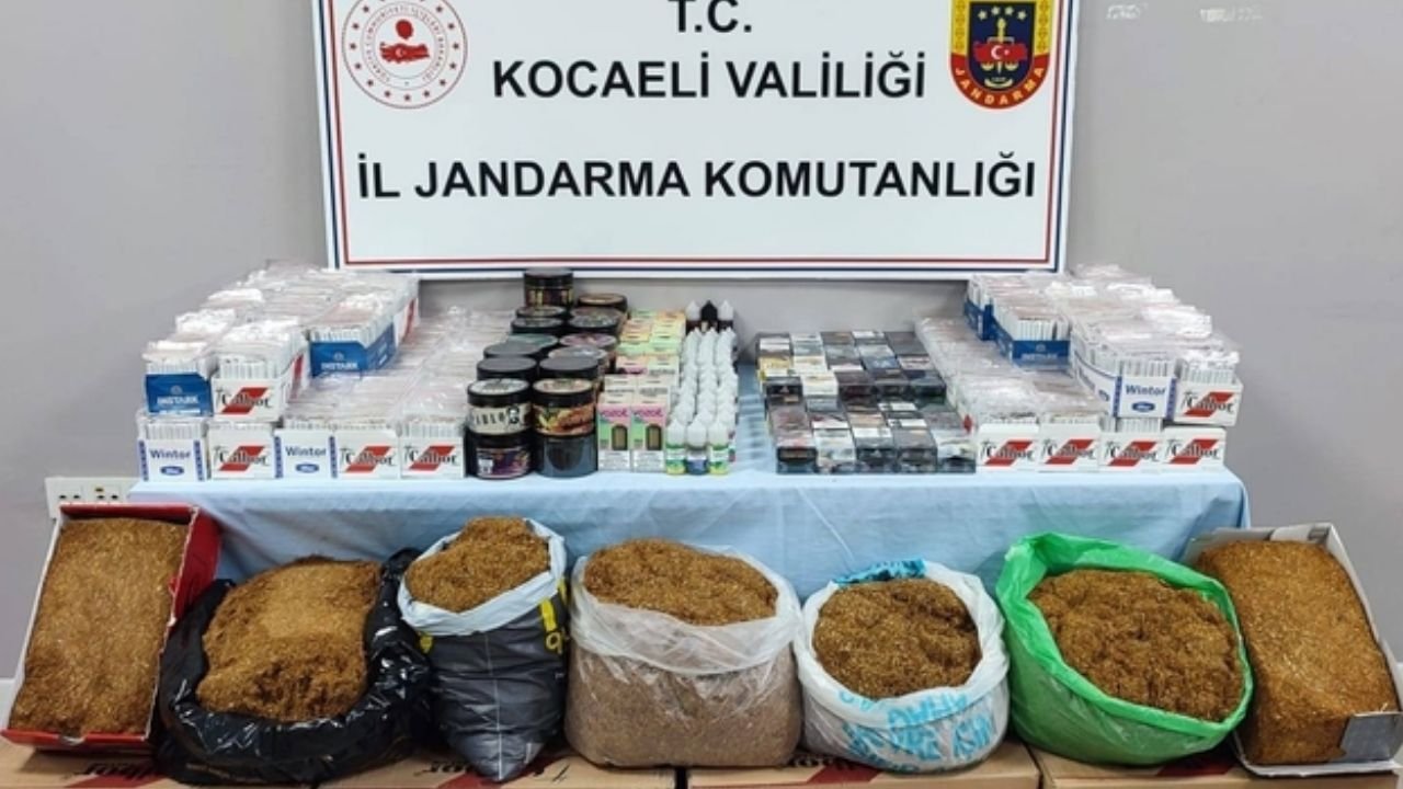 50 Kilogram Kaçak Tütün Ve 182 Bin 250 Makaron Ele Geçirildi