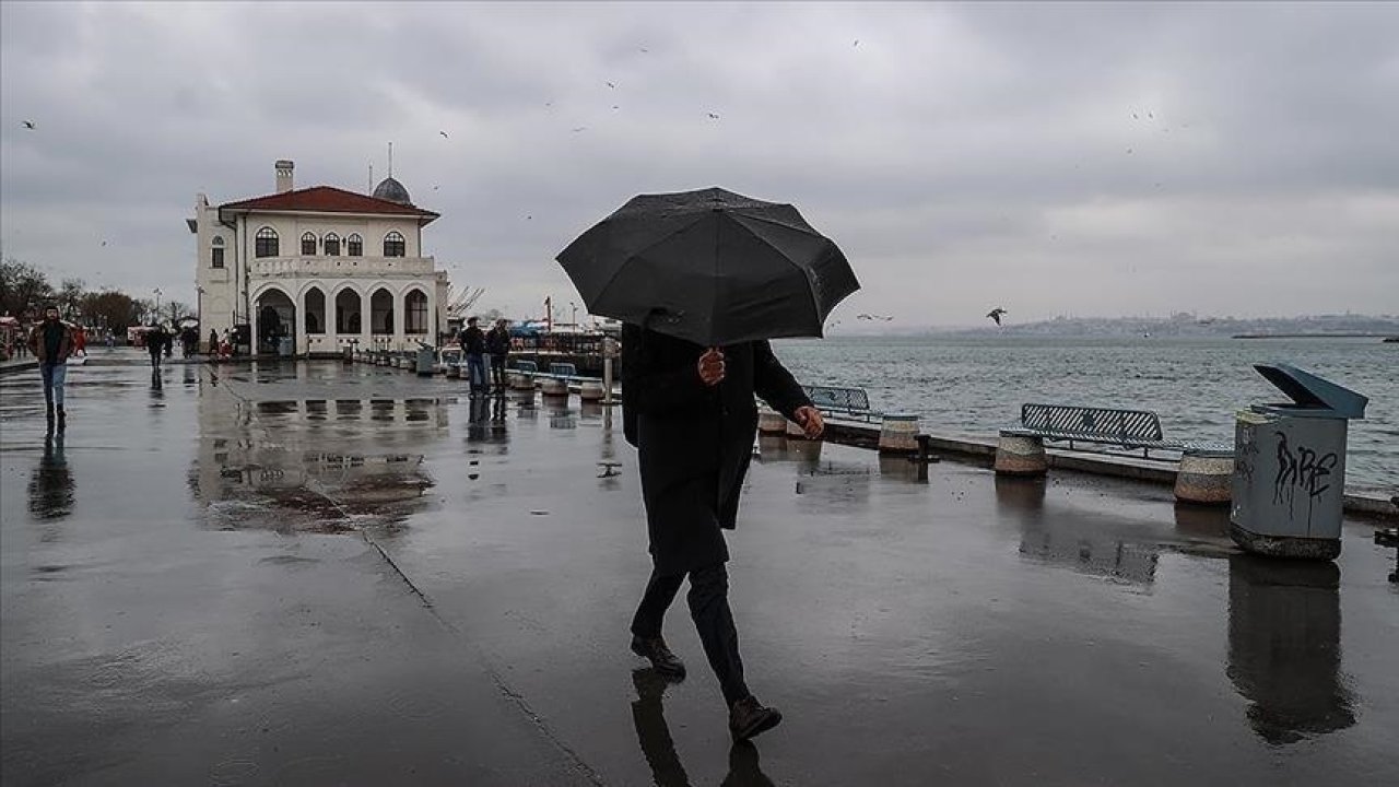 İstanbul İçin Sağanak Ve Fırtına Uyarısı Verildi