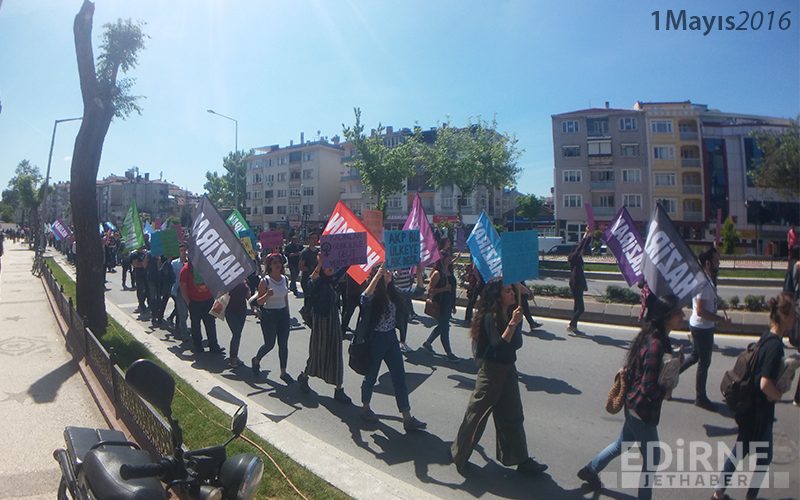 Edirne 1 Mayıs Kutlamaları (Foto Galeri)