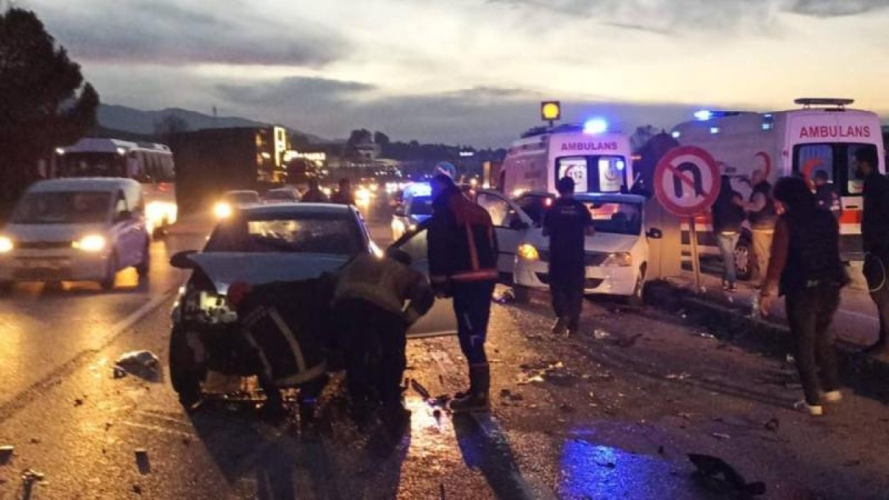 Bursa'da Feci Kaza: 1 Ölü, 6 Yaralı