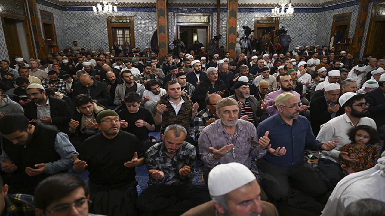 Trakya'daki Camilerde Filistinliler İçin Dua Edildi