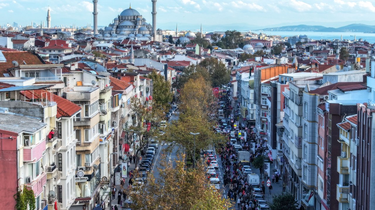 Edirnekapı'dan Sultanahmet'e İnsan Zinciri Oluşturuldu