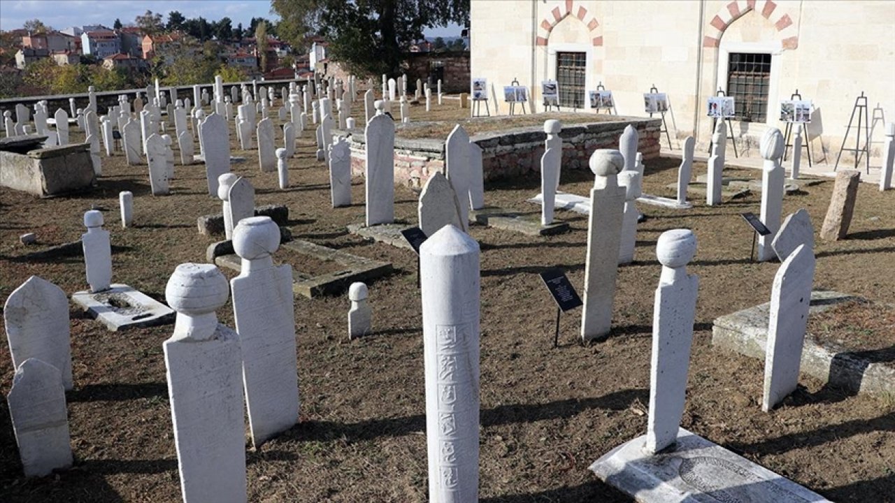 Edirne'de Osmanlı Dönemi Mezarlıkları Aslına Uygun Onarıldı