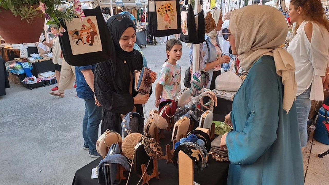 Girişimci Kadınların Ürünleri Festivalde Görücüye Çıktı