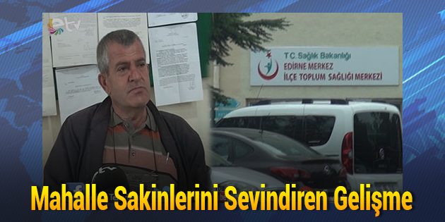 Mahalle Sakinlerini Sevindiren Gelişme