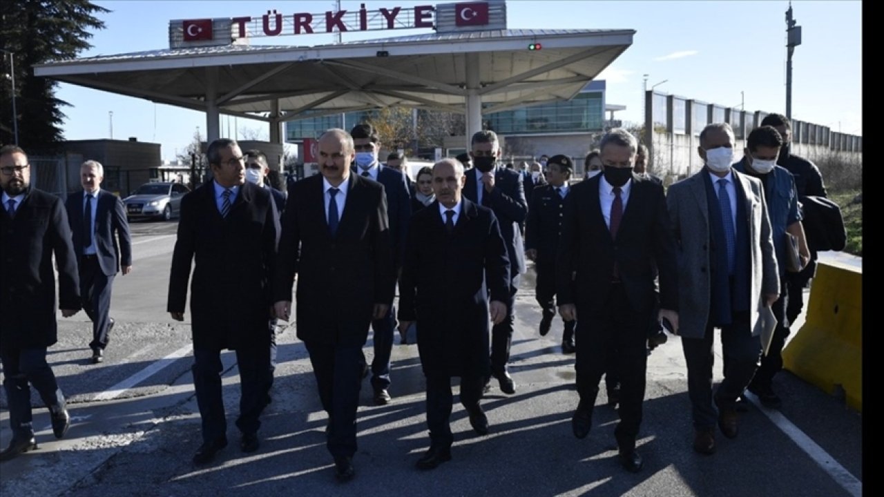 Kapıkule'de Türk Ve Bulgar Heyetleri Ortak Toplantı Yaptı