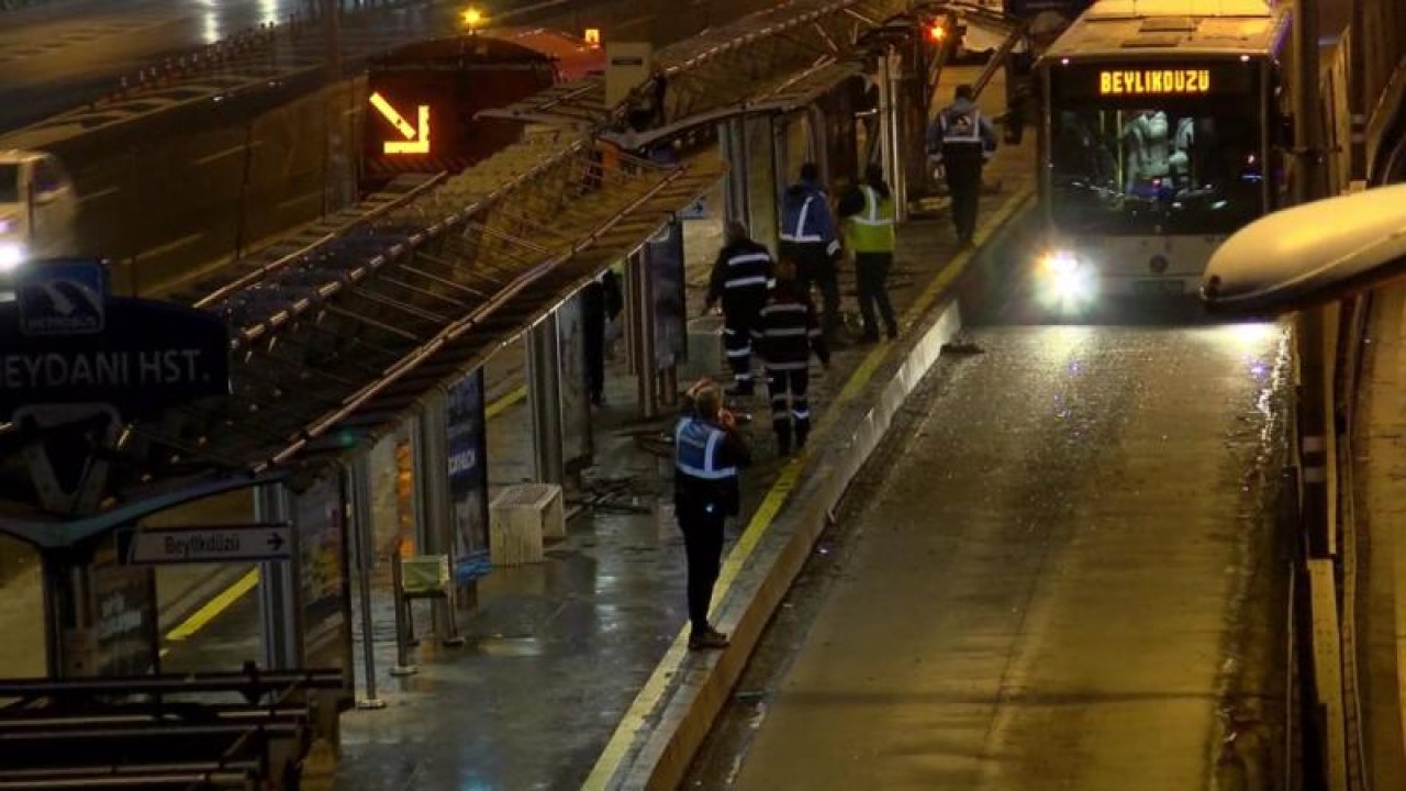 Edirne Yönünde Metrobüs Kazası Yaşandı: 1 Yaralı