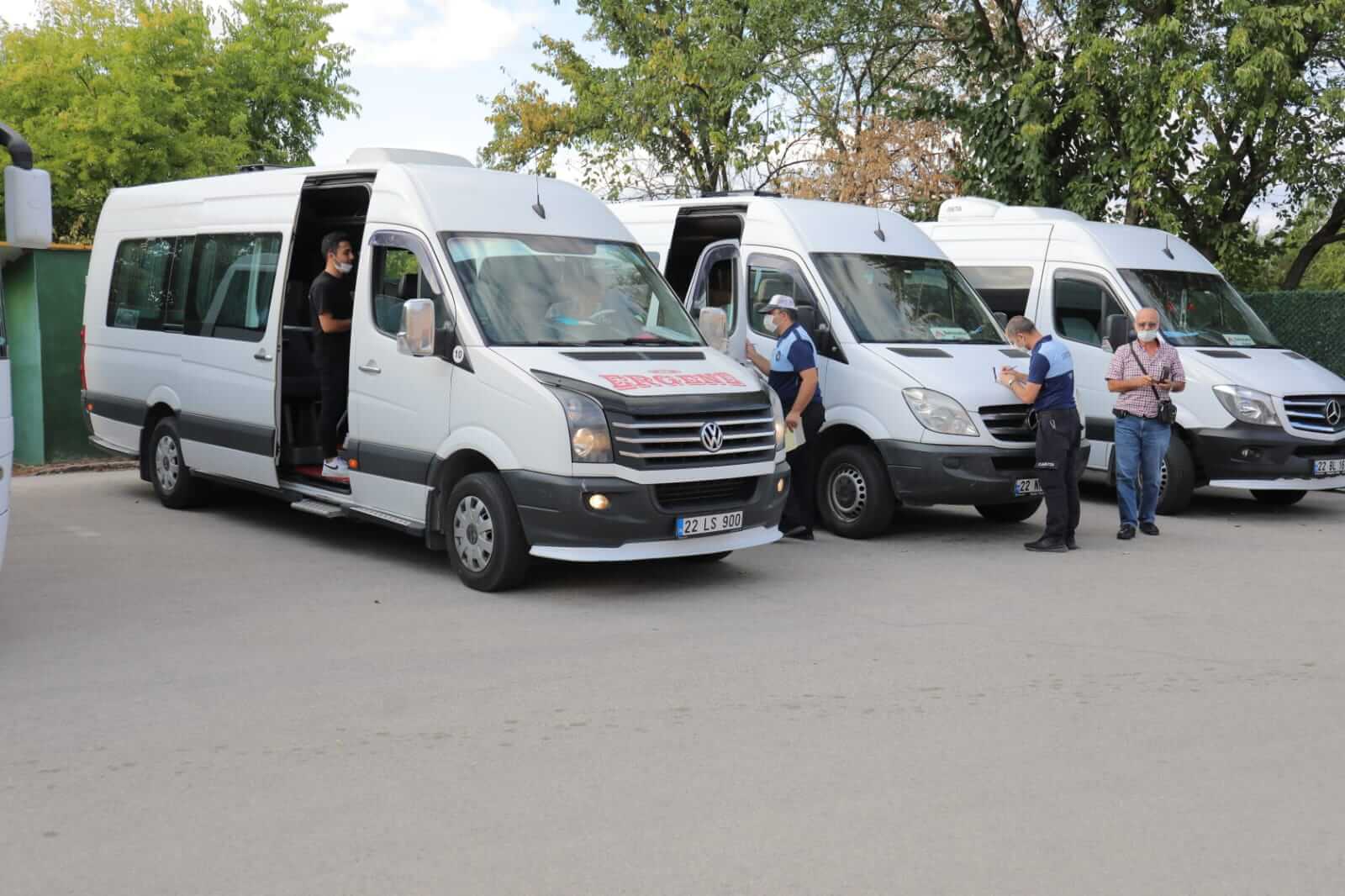 Öğrenci servisleri denetlendi