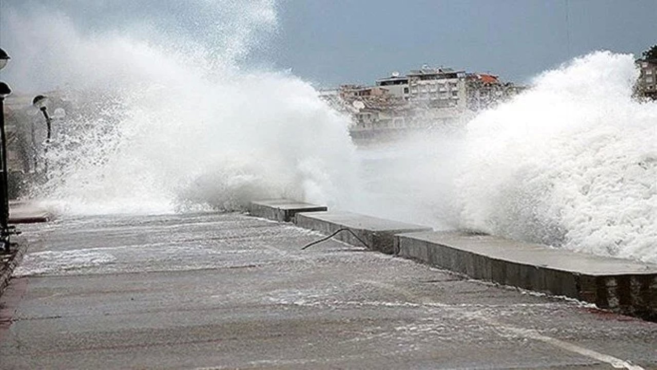 Marmara Bölgesi'ndeki 7 İl İçin Fırtına Uyarısı