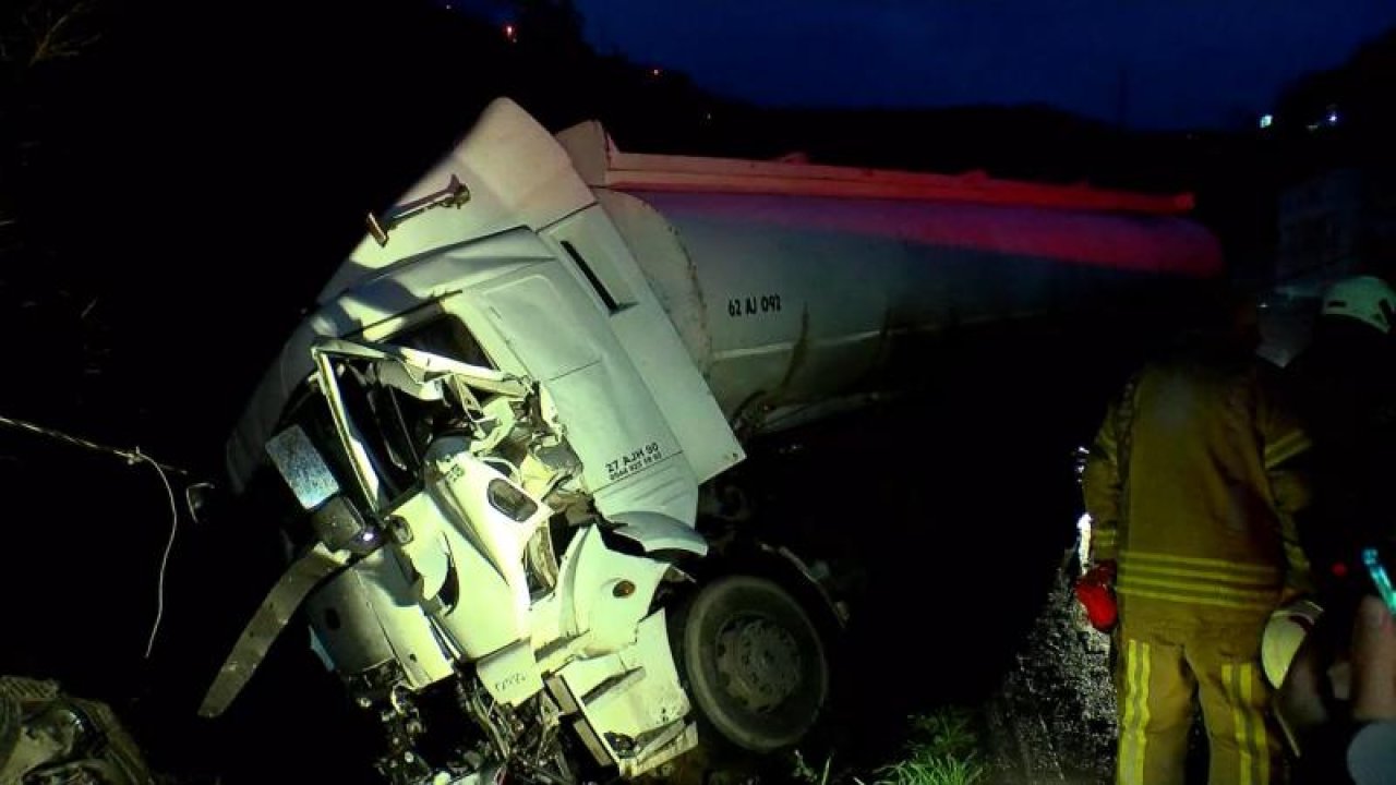 Kamyonla Tanker Çarpıştı: 1 Ölü, 3 Yaralı