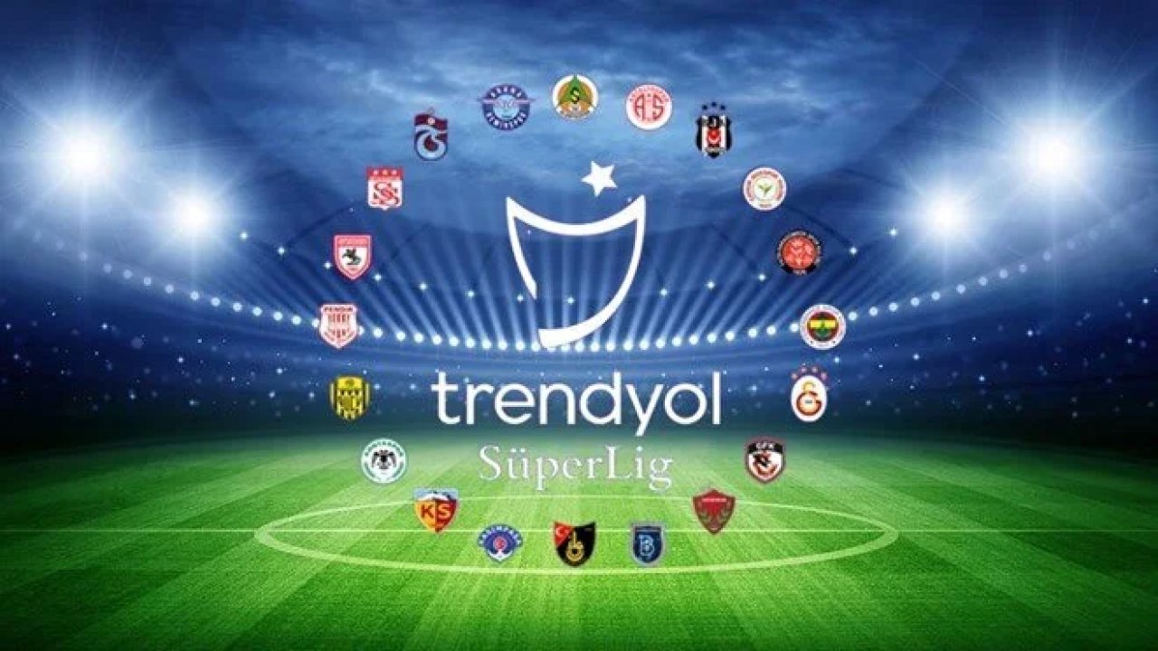 Trendyol Süper Lig'de 32. Hafta Maçlarının Programı Açıklandı