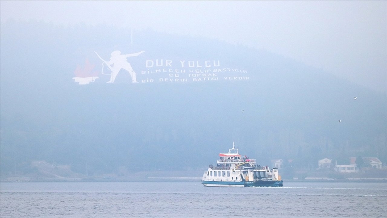 Çanakkale Boğazı'nda Transit Gemi Geçişlerine İzin Verilmiyor