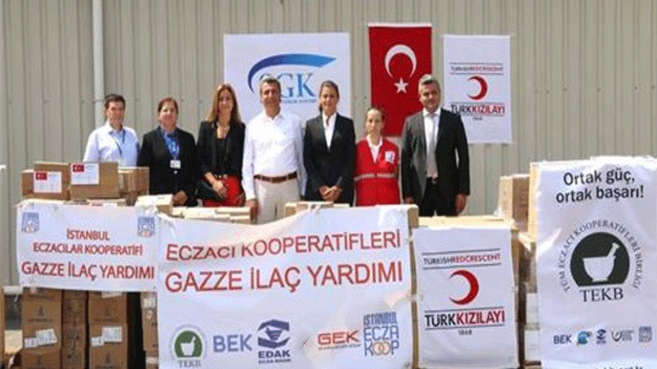 Eczacılardan Gazze'ye İlaç Yardımı Kampanyası