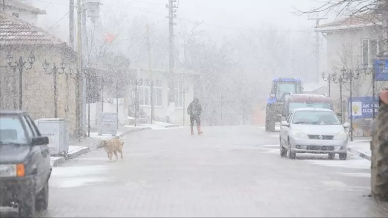 Tekirdağ'da Kar Yağışının Ardından Soğuk Hava Etkisini Gösterdi