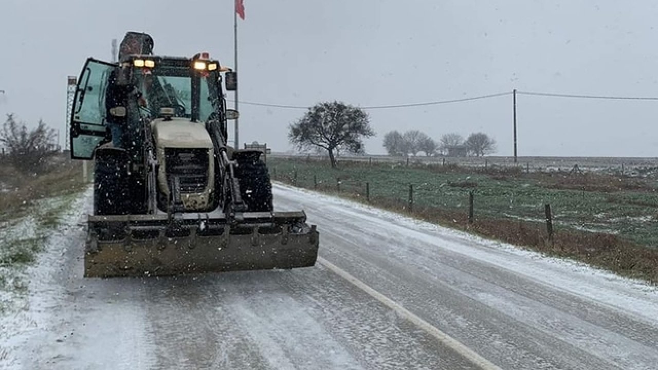 Tekirdağ'da 10 Mahalle Yolu Ulaşıma Açıldı