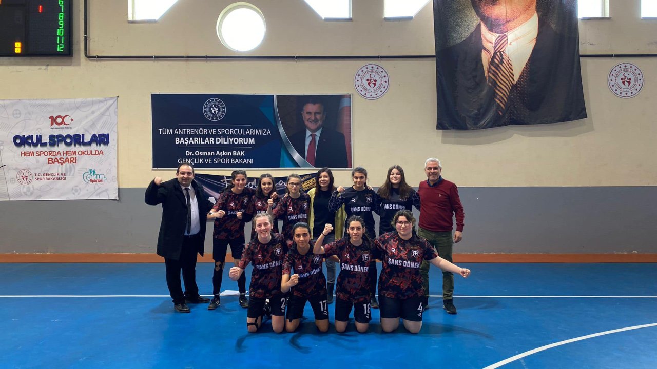 Kırklareli'nde Futsal Kız Takımları Yarıştı