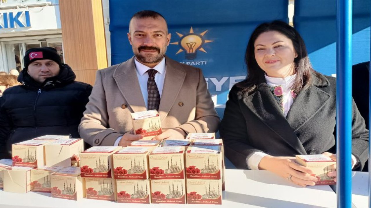 Edirne Belediye Başkan Adayı İba Kandil Simidi Ve Lokma Dağıttı