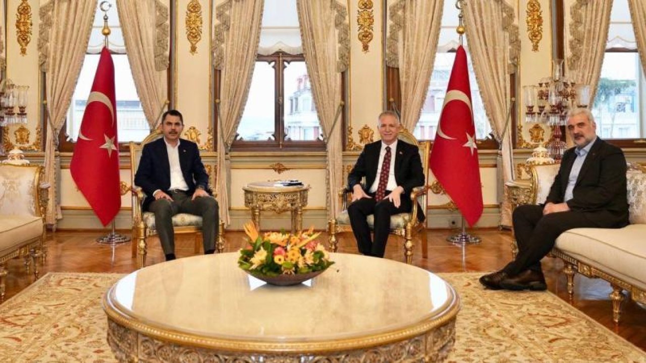 İbb Başkan Adayı Kurum'dan İstanbul Valisi Gül'e Ziyaret