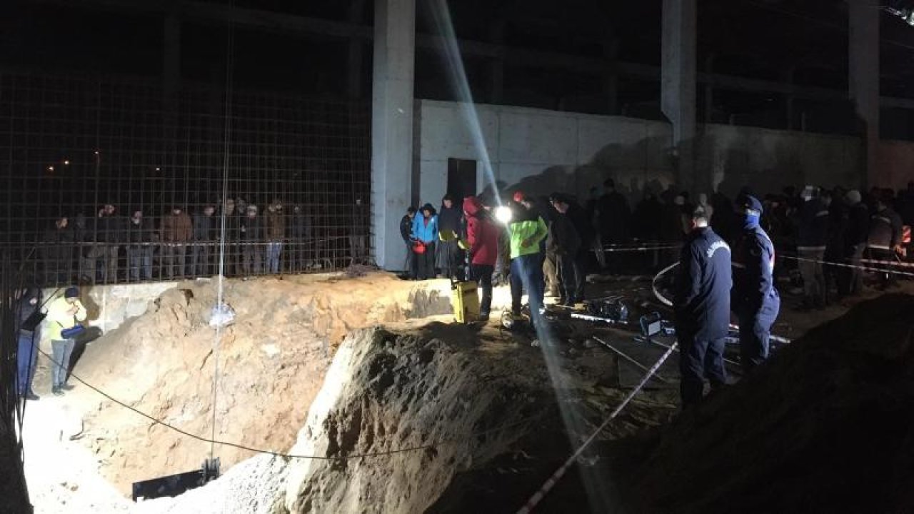 Tekirdağ'da Göçük Altında Kalarak Ölen İşçi İçin Cenaze Töreni Düzenlendi