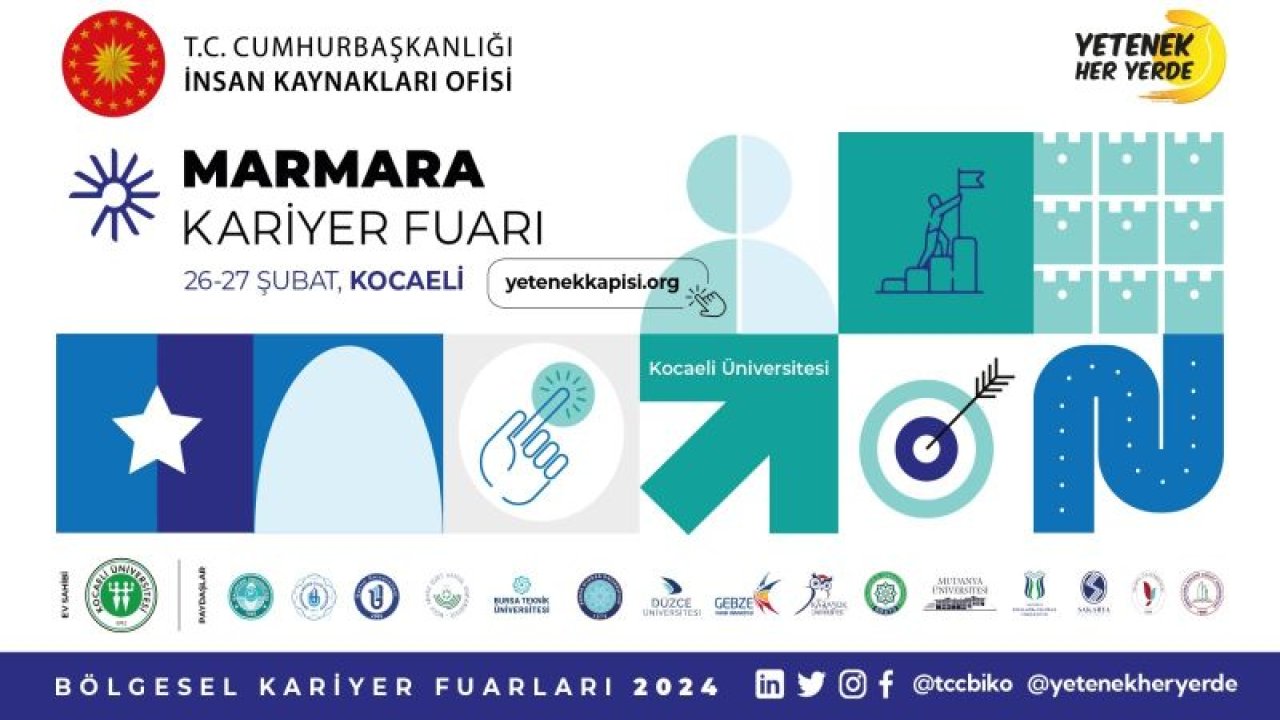 Kocaeli Marmara Kariyer Fuarı'na Ev Sahipliği Yapacak