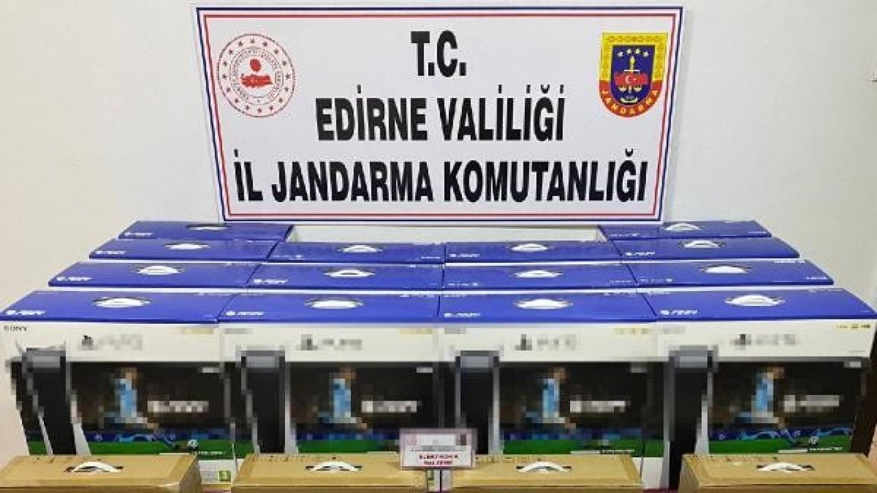 Edirne'de Oyun Konsolu Ve Robot Süpürge Ele Geçirildi