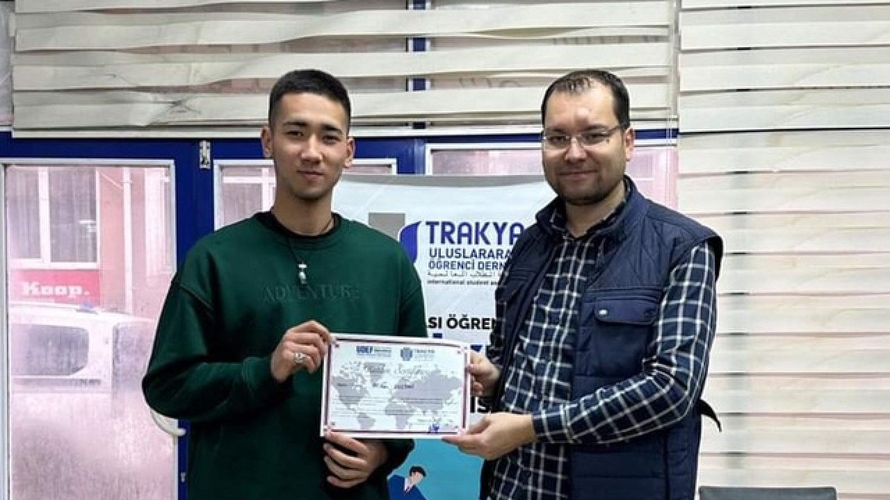 Edirne'de Uluslararası Öğrencilere Yönelik Program Tamamlandı