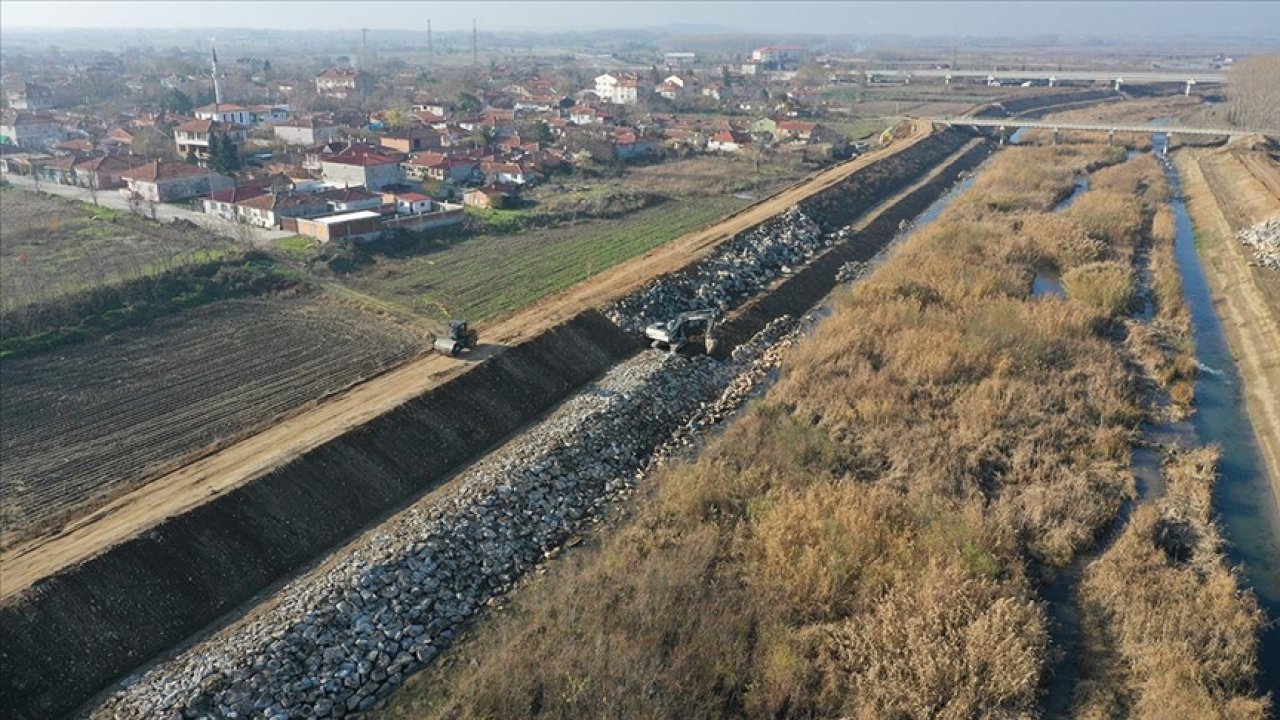 Kanal Edirne'de Yatak Temizliği Başlatıldı