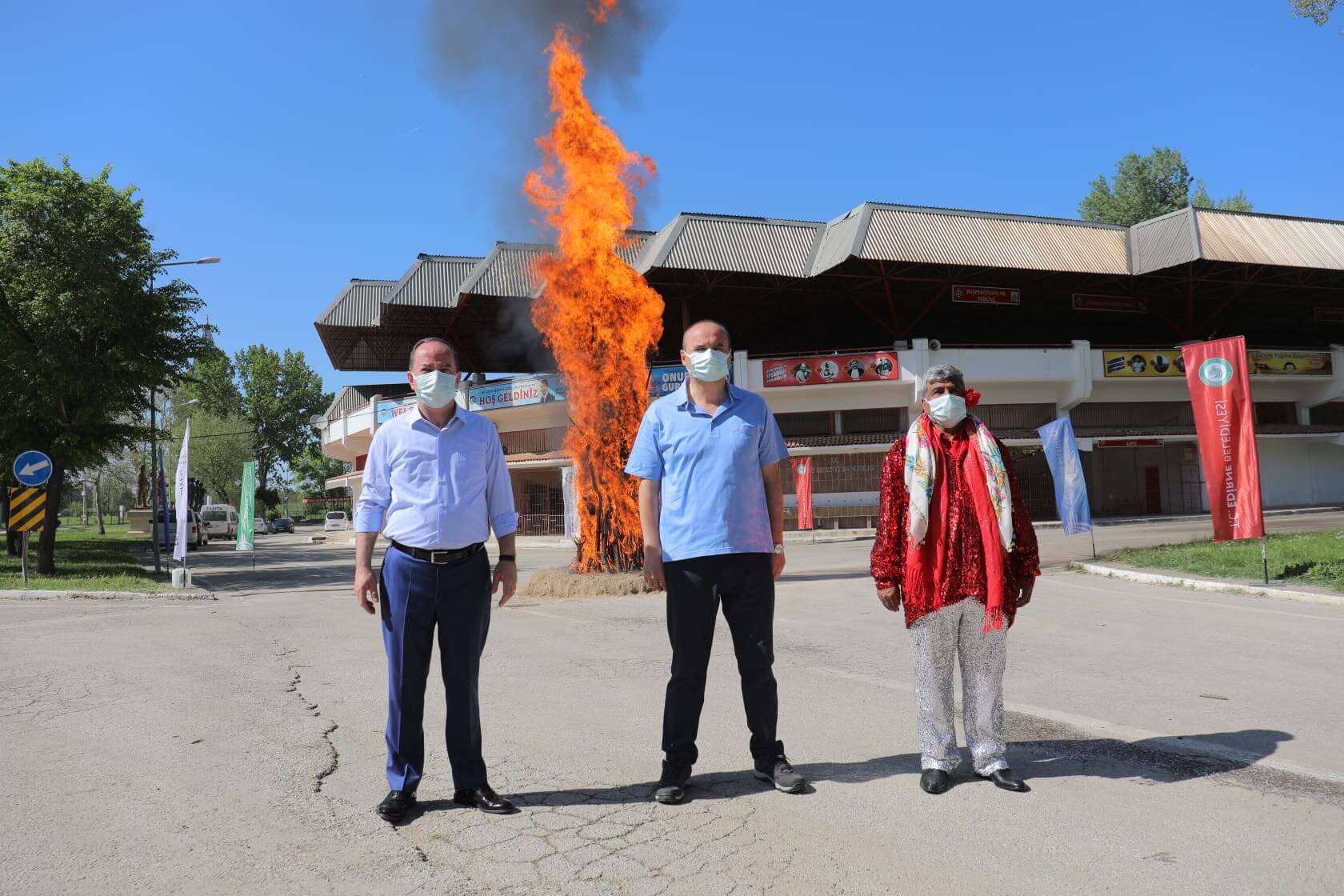 Kakava Ateşi bu yıl da sembolik olarak yandı