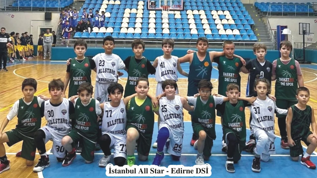 Edirne'de Uluslararası Veteran Basketbol Turnuvası Yapılacak