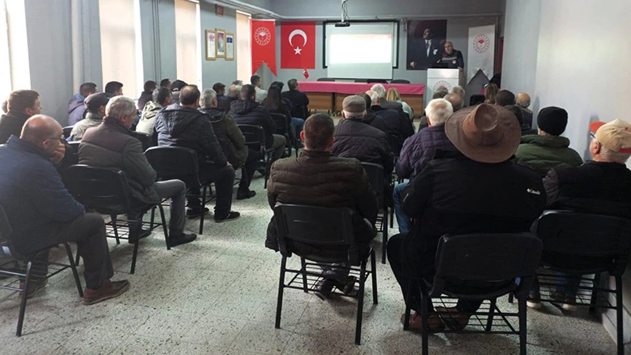 Demirköy'de Çiftçilere Bilgilendirme Yapıldı