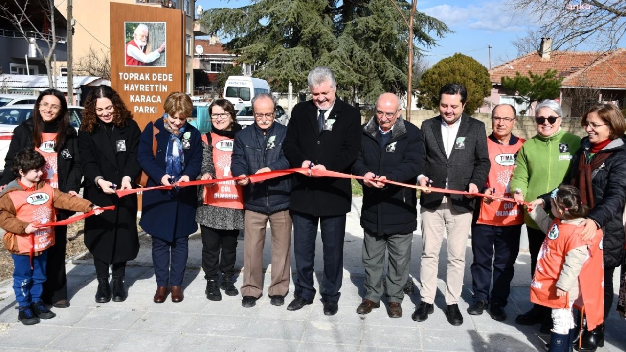 Kırklareli'nde Toprak Dede Hayrettin Karaca Parkı Açıldı