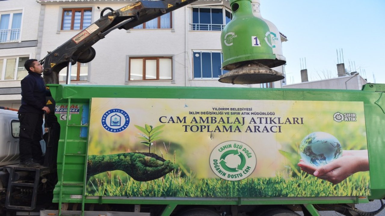 Yıldırım Belediyesi Ayda 300 Ton Ambalaj Atığı Topladı